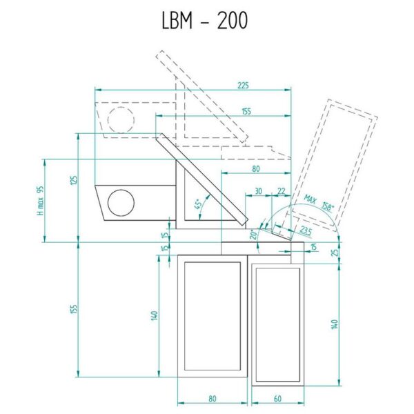 Листогибочный станок METAL MASTER LBM 300 PRO