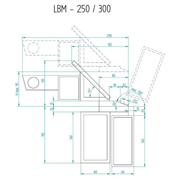 Листогибочный станок METAL MASTER LBM 300 PRO